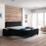 boxspring Oregon antraciet De-Slaapfabriek