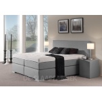 boxspring Washington lichtgrijs De-Slaapfabriek