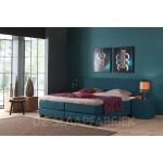 boxspring Olanda blauw De-Slaapfabriek