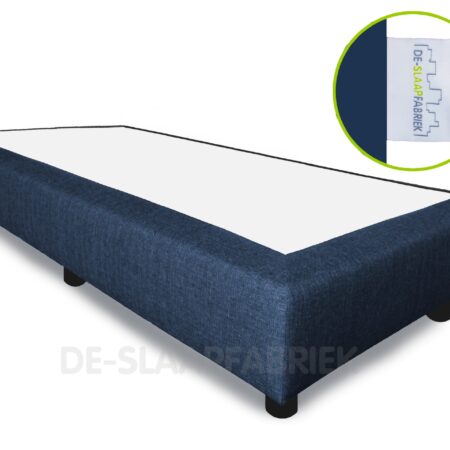 Boxspring zonder matras Letto Speciale De-Slaapfabriek Blauw