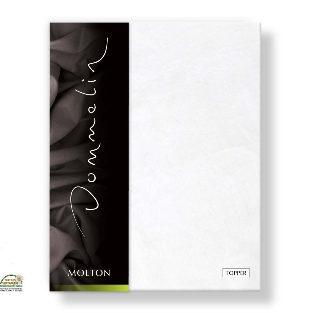 molton topper extra groot De-Slaapfabriek
