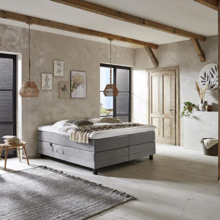 Elektrische boxspring zonder hoofdbord 1 De-Slaapfabriek