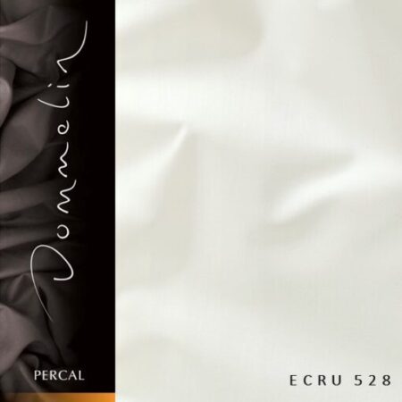 Dommelin Percal TC200 hoeslaken topper - ecru de-slaapfabriek