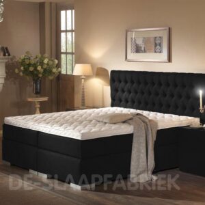boxspring Barone antraciet De-Slaapfabriek