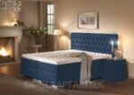 boxspring Barone blauw De-Slaapfabriek