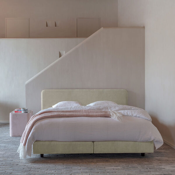 Styldecor vlakke boxspring modern design Bulova Sand Sgaap