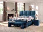 boxspring Carrera blauw De-Slaapfabriek