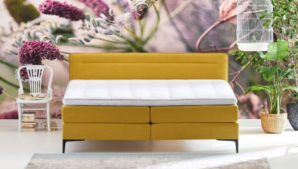 Cinderella-Tender-vlak-extra-breed-240-cm-voeteinde-naakt-Wave-40 Cinderella boxspring Tender extra groot