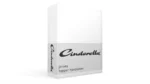 Cinderella jersey hoeslaken topper - wit de-slaapfabriek