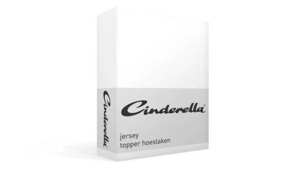 Cinderella-jersey-hoeslaken-topper-wit-de-slaapfabriek Cinderella jersey hoeslaken topper - wit de-slaapfabriek