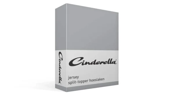 Cinderella-jersey-split-hoeslaken-topper-licht-grijs-1-de-slaapfabriek Cinderella jersey split hoeslaken topper - licht grijs 1 de-slaapfabriek