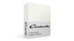 Cinderella katoen satijn hoeslaken topper - ivory de-slaapfabriek 1