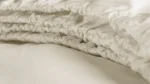 Cinderella katoen satijn hoeslaken topper - ivory de-slaapfabriek 3