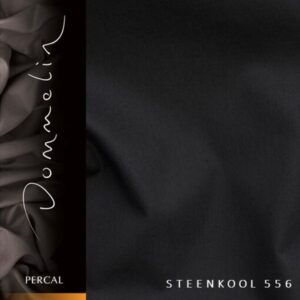 Dommelin Percal TC200 hoeslaken topper - steenkool de-slaapfabriek