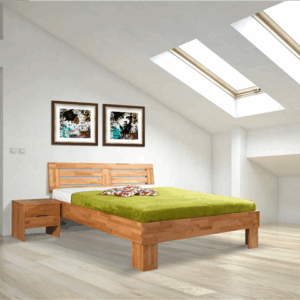 Houten bed beuken De-Slaapfabriek
