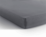 Jersey hoeslaken matras - antraciet De-Slaapfabriek