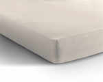 Jersey hoeslaken matras - creme De-Slaapfabriek