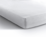 Jersey hoeslaken matras - wit De-Slaapfabriek