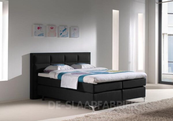 boxspring Milano antraciet De-Slaapfabriek