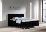 boxspring Milano zwart De-Slaapfabriek