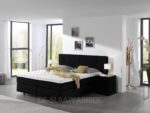 boxspring Portland zwart De-Slaapfabriek