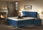 boxspring Napoli blauw De-Slaapfabriek