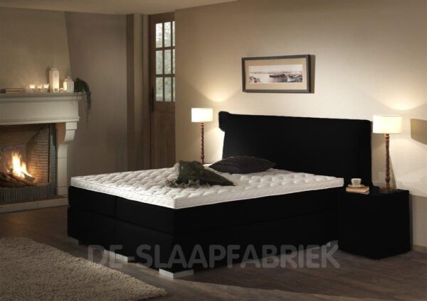 boxspring Napoli zwart De-Slaapfabriek