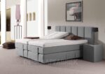 boxspring Panamera Electro lichtgrijs De-Slaapfabriek