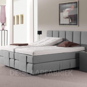 boxspring Panamera Electro lichtgrijs De-Slaapfabriek