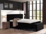 boxspring Capitonata zwart De-Slaapfabriek