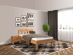 Senioren bed comfort beuken De-Slaapfabriek