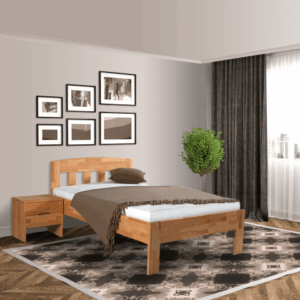 Senioren bed comfort beuken De-Slaapfabriek