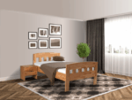 Senioren bed comfort compleet beuken De-Slaapfabriek