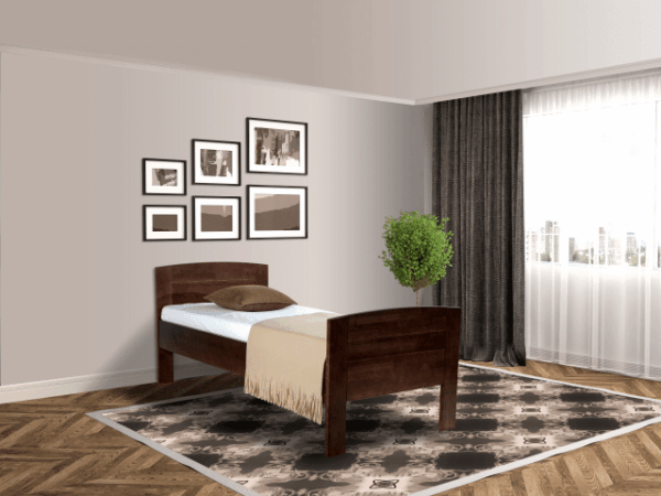 Senioren-bed-comfort-compleet-donkerbruin-De-Slaapfabriek Senioren bed comfort compleet donkerbruin De-Slaapfabriek