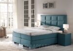 boxspring Fiero blauw De-Slaapfabriek