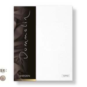 katoenen hoeslaken topper extra groot - wit De-Slaapfabriek